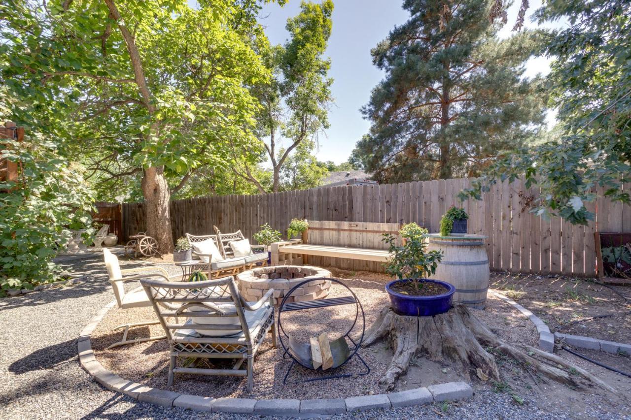 Charming Outdoor Oasis With Grill