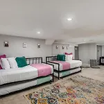 Modern Family Home Rooftop Patio Game Room