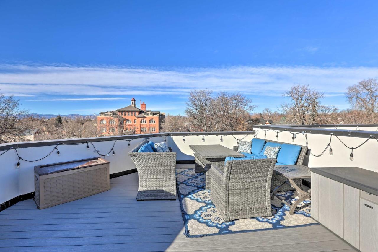 Townhome With Rooftop Deck Walk To Mile High *