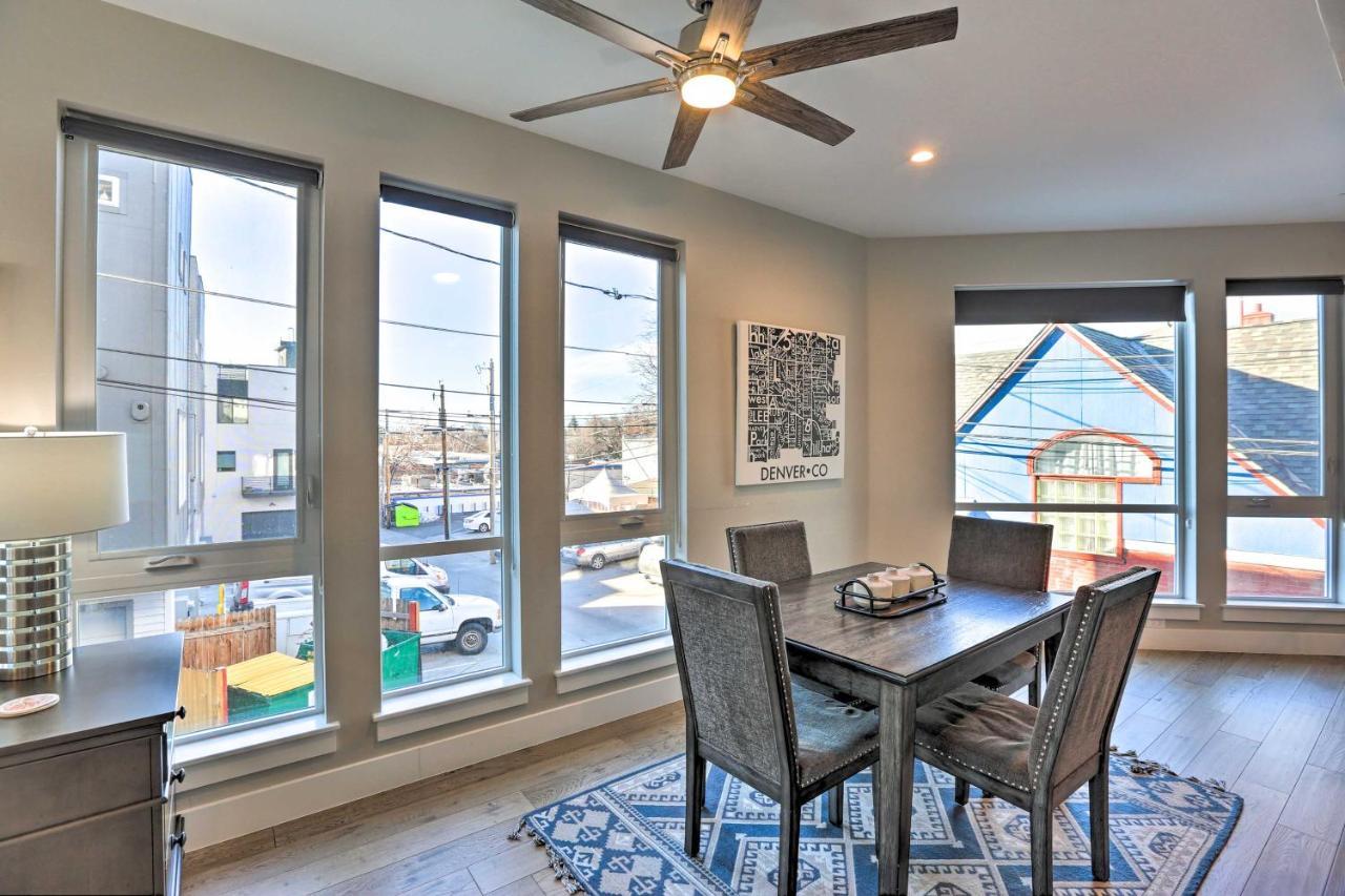 Townhome With Rooftop Deck Walk To Mile High Denver