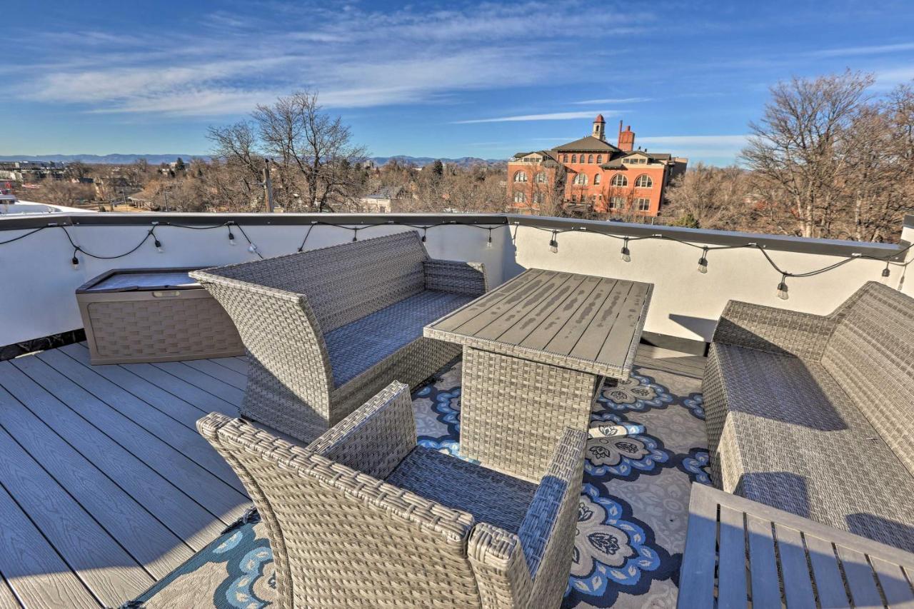 Townhome With Rooftop Deck Walk To Mile High Holiday home *