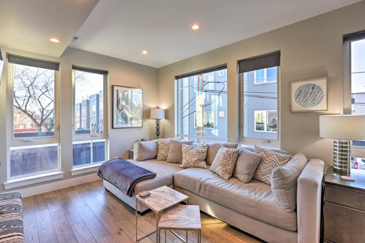 Townhome With Rooftop Deck Walk To Mile High Denver