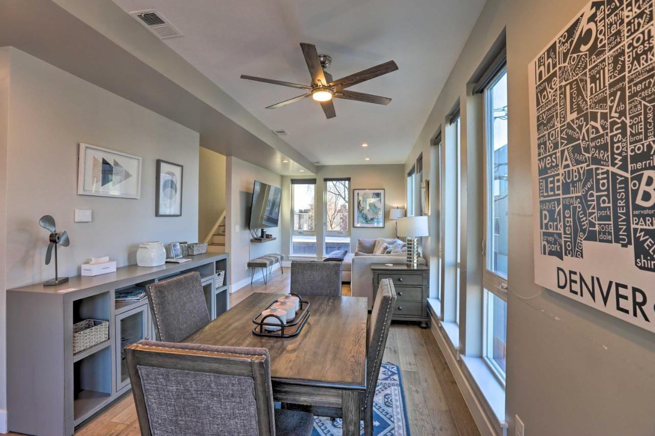 Townhome With Rooftop Deck Walk To Mile High Holiday home