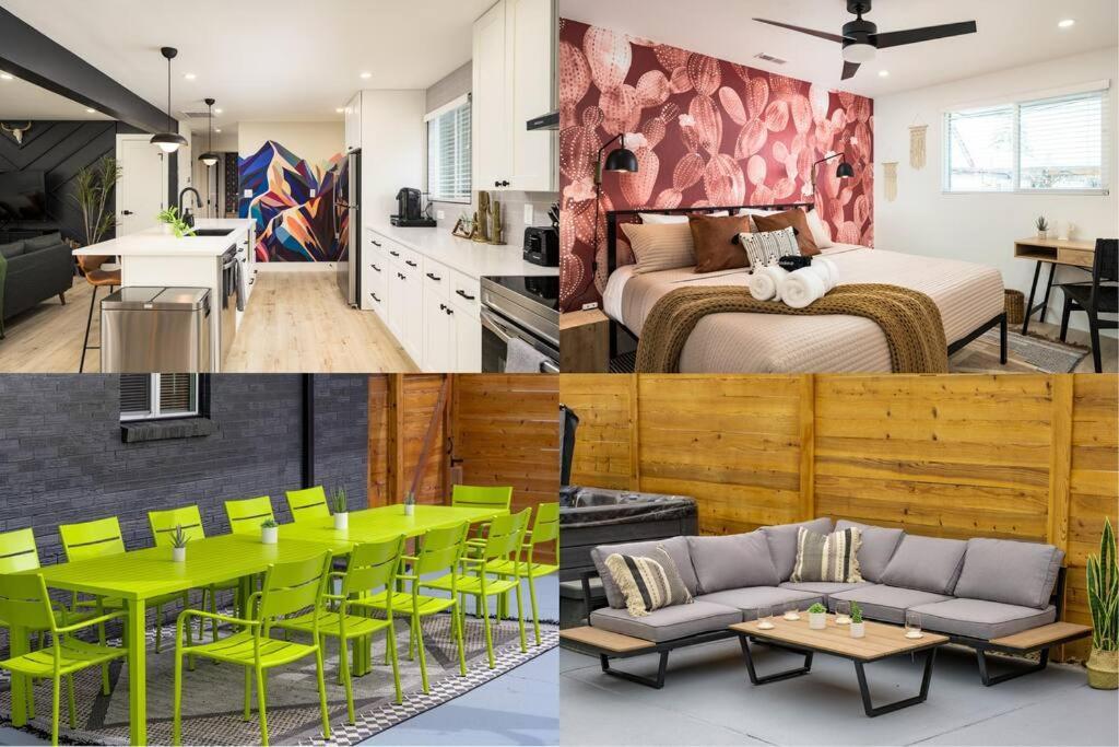 Wild West Disco Haus! New Hot Tub, Patio + Gym Holiday home *