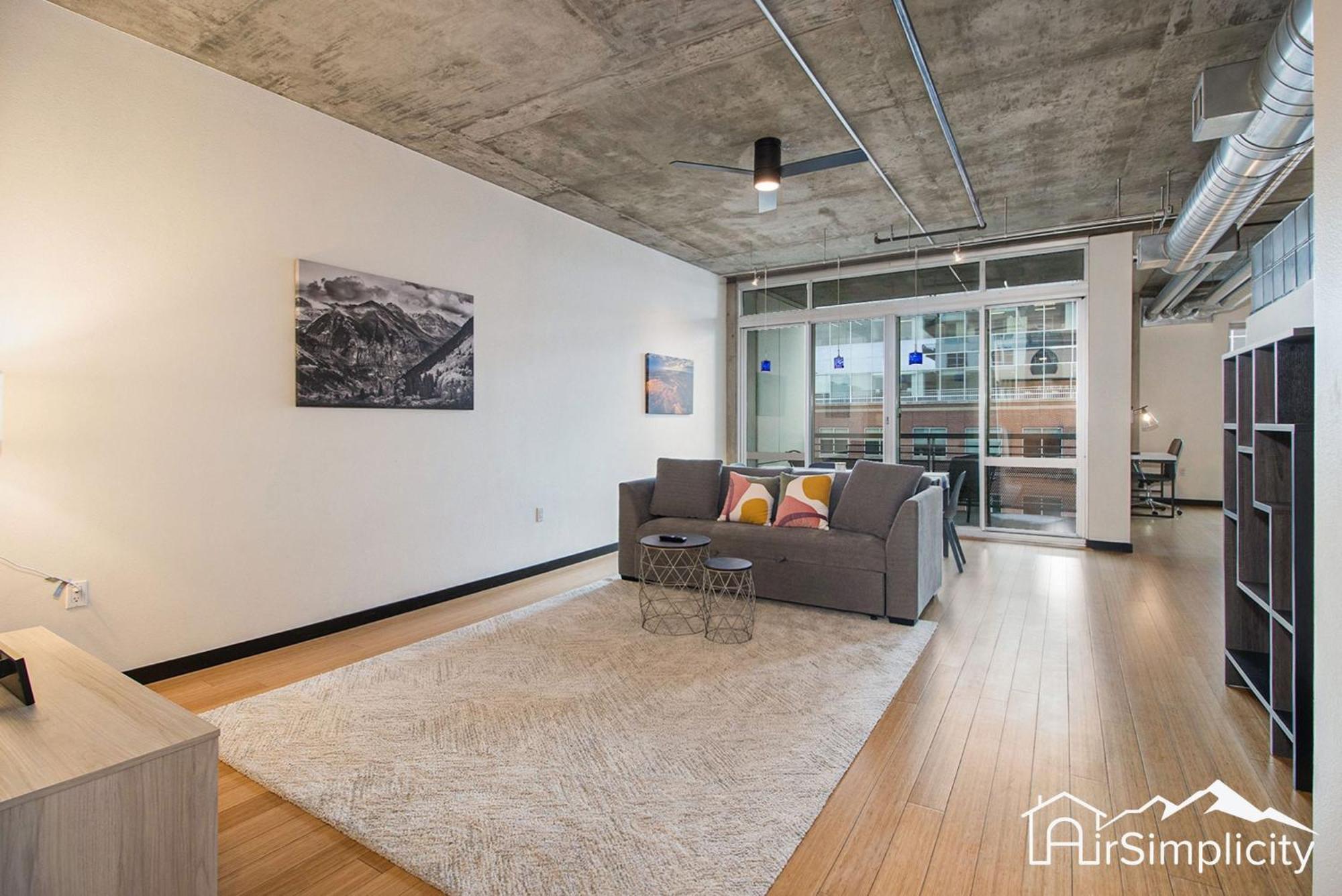 Holiday home Union Station Loft Covered Parking Gym Patio