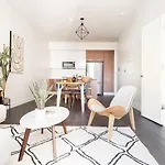 Skyline Blue Modern Loft - Zuni Lofts